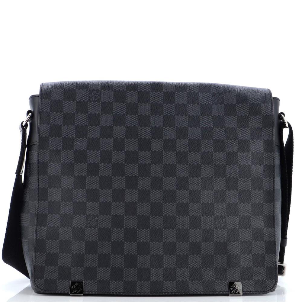 Louis Vuitton District Messenger Bag Damier Graphite MM